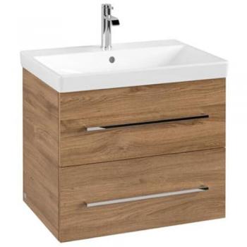 Mobile Sotto Lavabo Avento Oak Kansas 63x51x45 CM – 2 Cassetti