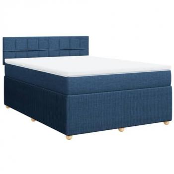 Box Spring Azul Plus 140x200