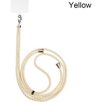Crossbody Cell Phone Holder with Detachable Nylon Necks and Clear Pockets