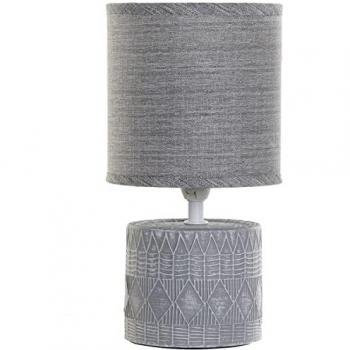 Lampe en gres grise 26.5 cm