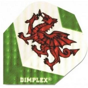 Volants de fléchettes Harrows Dimplex Dragon Gallois (lot de 3)