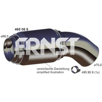BMW-Ernste Flexrohr 465069 – Auspuffsystem