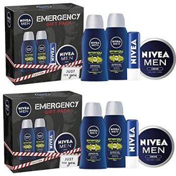 Nivea Gents Rapid Refresh Kit – Shower Gel, Face Cream, Hand Balm