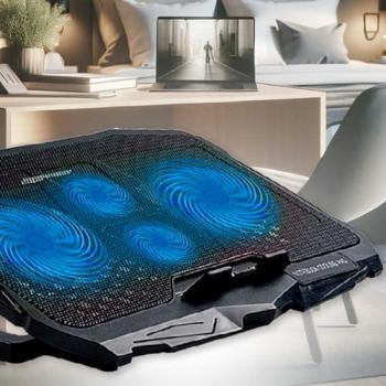 Cooling Stand Laptop con 4 Ventole Integrate