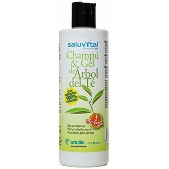 SALUVITAL CHAMPÚ & GEL DE ÁRBOL DE TÉ 300 ML