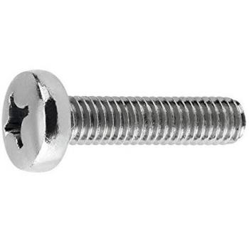 Vis zinguée M5 x 10 mm tête cylindrique DIN 7985