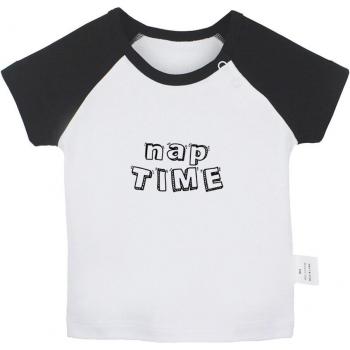 Camisetas de verano para recién nacidos, estampado artístico, manga corta
