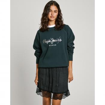 Felpa Pepe Jeans Lupita Nera Donna XS