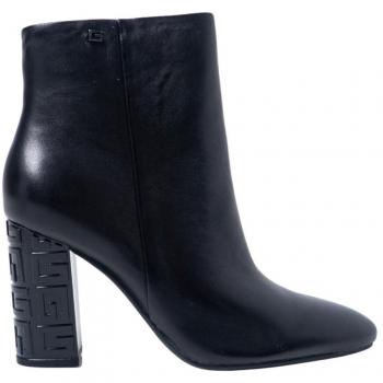 Guess Dames Enkellaarsjes met Hak van Leer