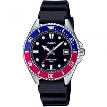 Reloj Analógico Casio MDV-10-1A2 para Hombre con Correa Negra