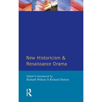 Vitalsource Technologies, Inc. New Historicism And Renaissance Drama