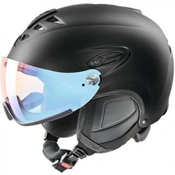 Uvex hlmt 300 Vario Skihelm, Schwarz Matt, 55-58 cm
