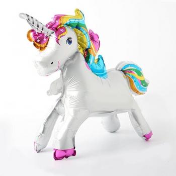 Globo de Papel 3D Unicornio con Hoja – Fiesta de Aniversario y Nupcial