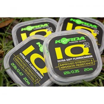 Korda IQ2 Fluoro 15lb/20m – Línea Baja de Carp Fishing