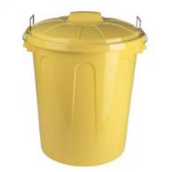 Cubo de Basura Industrial Amarillo 51L