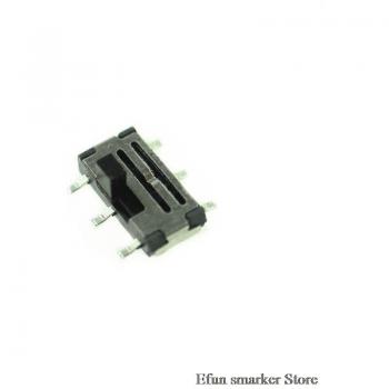 Interruptor de palanca deslizante MSS-22C02, 6 pines, 2P2T, SMD, doble fila, On-off