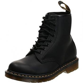 Botas de Cuero Dr. Martens 1460, 8 Ojos, Color Negro