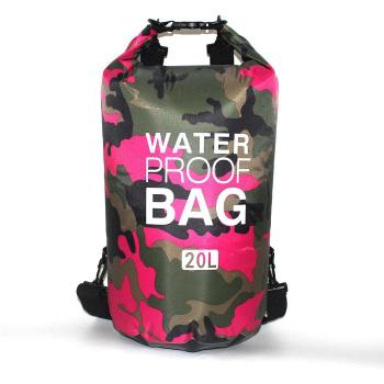Mochila Impermeable 60 L con Gancho de Correa – Natación y Aventura