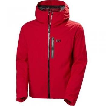Helly Hansen Swift 3-in-1 PrimaLoft Hooded Ski Jacket Red XL