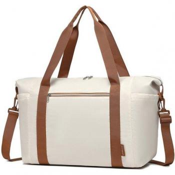 Bagage à Main Élégant Beige