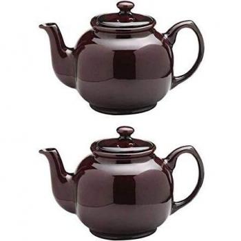 Price & Kensington 2 Cup Brown Teapot