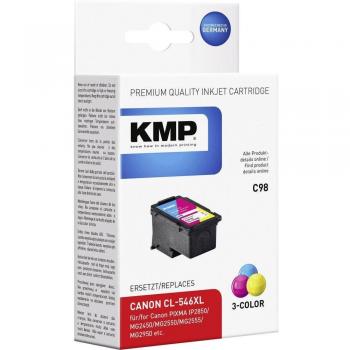 KMP C98 Tintenpatrone farbig kompatibel mit Canon CL-546XL