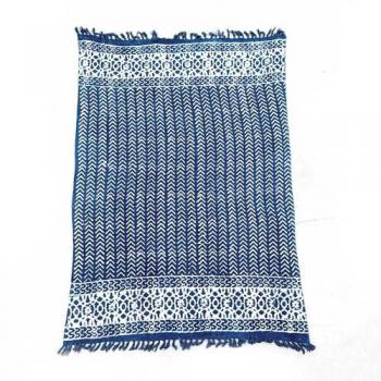 Traditional Indigo Dyed Throw