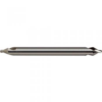 Foret de centrage DIN 333 – Forme A, 2 mm HSS‑Co, coupe à droite, ultra‑longue