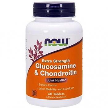 Now Foods Suplemento de Glucosamina y Condroitina 60 Tabletas