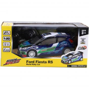 Ford Fiesta RS WRC 21 cm Radiostyrd Bil med Ljusfunktioner