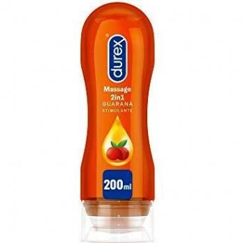 Durex Massage 2 en 1 guaraná Gel lubrifiant, 200 ml
