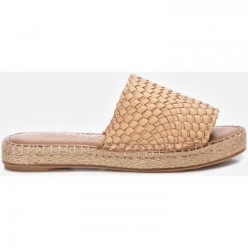 Sandalias planas de piel para mujer