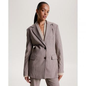 Tommy Hilfiger Damen Blazer Beige Slim Fit 42