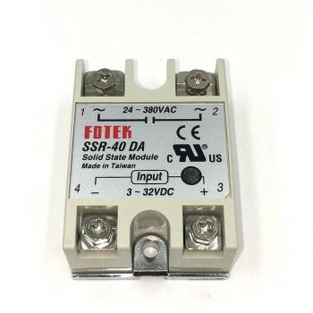 Controlador de Temperatura REX-C100 con Sonda K y Relé SSR