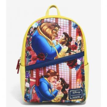 Mochila Pequeña La Bella y la Bestia Disney Loungefly 26cm