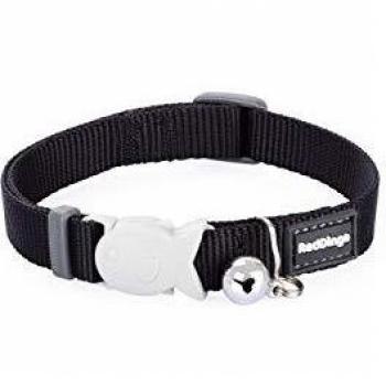 Collier Red Dingo Chats Luxe noir