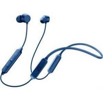 Cellularline Collar Binaurales Mobiles Headset im Ohr, Nackenband Blau