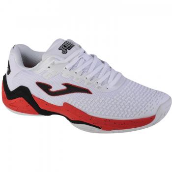Scarpe da tennis Joma T.Ace 23 uomo bianche e rosse per pista dura
