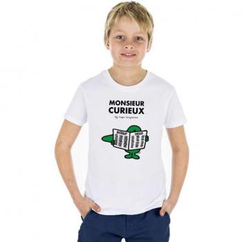 Curious Mr. White T-Shirt for Children