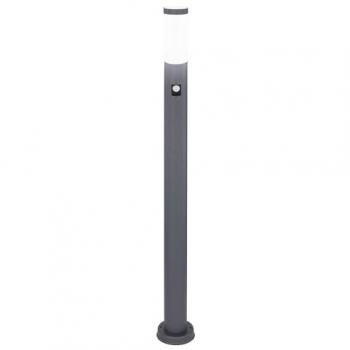 Illuminazione da giardino con colonna antracite e LED