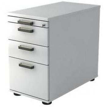 Hammerbacher Standcontainer VSC40/W/W/SG Weiß