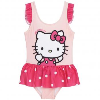 Maillot de bain Hello Kitty rose pour enfants en tissu agréable