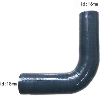 Codo estándar de silicona 90 grados 16/18 mm