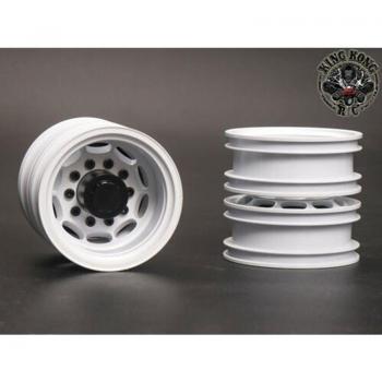 Ruedas Kingkong 1,75 de Metal con Orificio Ovalado para Tamiya 1/14