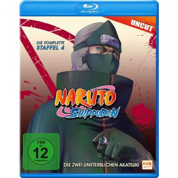 Naruto Shippuden, Staffel 4: Die Zwei Unsterblichen Akatsuki (Episoden 292-308, uncut) [Blu-ray]