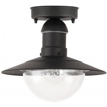 Plafonnier RABALUX Oslo E27 60W Noir IP44