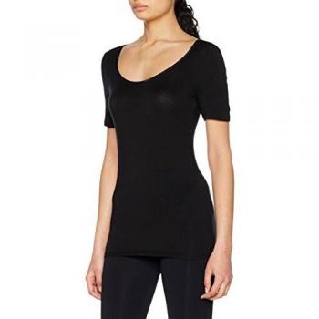 Damart Black Women's Bodysuit Microfiber Grade 2