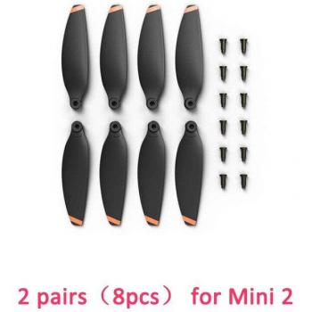 Hélices originales para DJI Mavic Mini, 2 pares, vuelo silencioso, tamaño reducido, potente empuje, repuestos