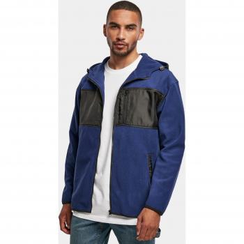 Urban Classics Giacca Fleece Micro Blu Spaziale 2XL