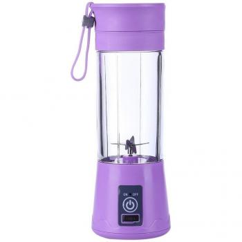 Compact 380 ml Entsafter – 6‑Klingen‑Handflasche, tragbar & USB‑basiert